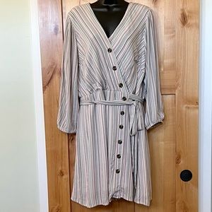 AEO Faux Wrap Dress Size XXL